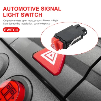 Выключатель аварийной световой сигнализации автомобиля, красная кнопка 8L0941509L Аварийная сигнальная мигалка для Audi A3 1996-2003 гг.
