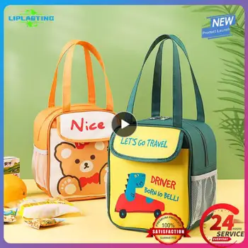 Высококачественная милая сумка для ланча, сумка для еды, Новый бытовой контейнер для хранения бенто для пикника на открытом воздухе, Кухонные принадлежности, портативная сумка