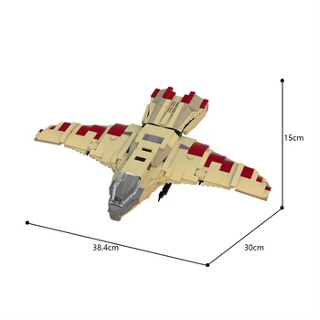 Вышедший из строя R0gersed в 25 веке: Строительные блоки Warhawk Starfighter с 2 Подставками, Игрушки из 586 предметов, Костюм для взрослых