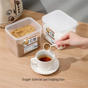 Герметичная коробка, Прозрачный сахар, Кухонные принадлежности, Коробка для хранения свежих продуктов, Контейнер для хранения пищевой соли