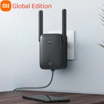 Глобальная версия Xiaomi Mi WiFi Range Extender AC1200 в диапазоне 2,4 ГГц и 5 ГГц 1200 Мбит/с Усилитель Порта Ethernet WiFi Сигнала Маршрутизатора