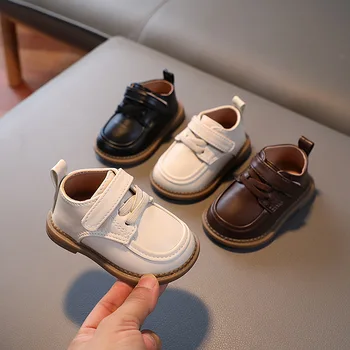 Детская обувь 2023 Модная кожаная обувь для маленьких мальчиков Кроссовки tenis infantil menino Удобная детская обувь zapatillas