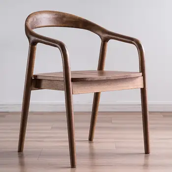 Дизайнерский Обеденный стул в скандинавском стиле, Туалетный столик для кафе, Деревянный Обеденный стул, Уличная Роскошная мебель для балкона Muebles YY50DC