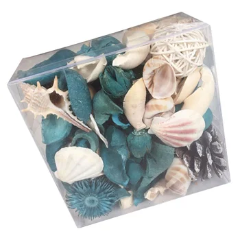 Диффузор из морской раковины с ароматом сушеных цветов, освежающий воздух, украшение из морской раковины, пакет для попурри