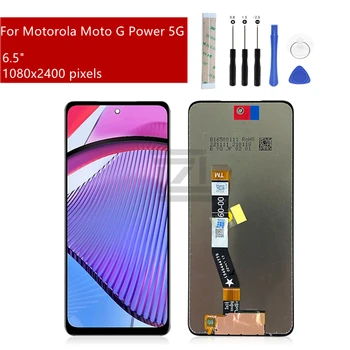 Для Motorola Moto G Power 5g 2023 ЖК-дисплей с сенсорным экраном, дигитайзер в сборе с рамным дисплеем, запасные части для ремонта