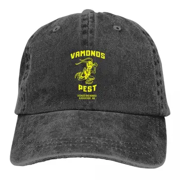 Желтые бейсболки Vamonos Pest, кепка с козырьком, козырек от солнца для телевизора Breaking Bad, Уолтер Уайт, Ковбойские шляпы для мужчин, шляпа для папы-дальнобойщика