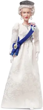 [Забавный] 31 см Сувенирные украшения королевы Елизаветы Английской, куклы, игрушки, игрушки для игр, игрушки для девочек, лучший рождественский подарок на день рождения