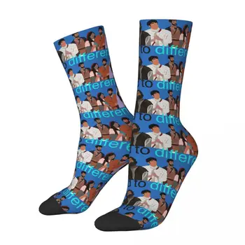 Забавный Сумасшедший компрессионный Командный Носок для Мужчин в стиле Хип-хоп Harajuku The Chosen Happy Quality Pattern Printed Boys Crew Sock