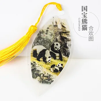 Закладки в классическом китайском стиле, закладки в виде вены панды, креативные подарки на выпускной, Туристические сувениры