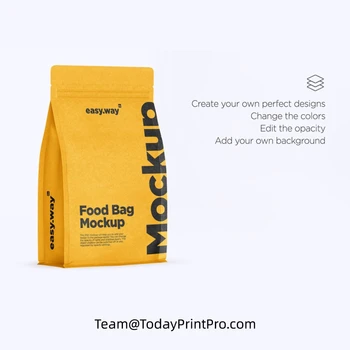 Закрываемые пакеты Doypack Пластиковые пищевого цвета Стоячие Пакеты Сумка Изготовленный на Заказ Майларовый пищевой пакет на молнии