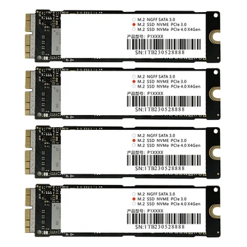 Запись на жесткий диск SSD 1642-1797 МБ/с SSD 128 ГБ 256 ГБ 512 ГБ 1 ТБ Чтение Жесткого диска 2163-2509 МБ/с для MacBook Air Pro
