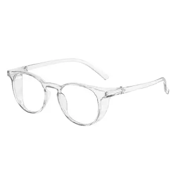 Защитные очки 2/3/5 с прозрачными линзами высокой четкости с защитой от запотевания на рабочих местах синего цвета