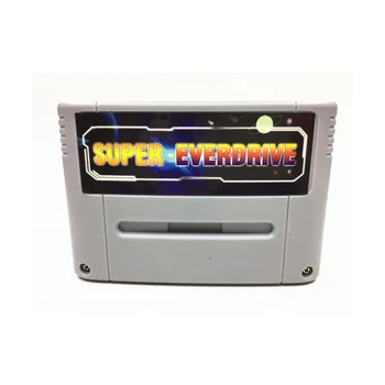 Игровая карта Super 800 в 1 Pro Remix для 16-разрядной игровой консоли SNES, картридж Super EverDrive, серый