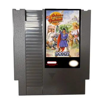 Игровой картридж Legend-of-prince-valiant с 72 контактами Для 8-битных игровых консолей NES NTSC и PAl