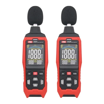 Измеритель уровня звука TA652B Промышленный тестер шума 30-130 дБ Регистраторы данных для дома