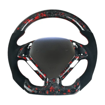 Индивидуальное рулевое колесо из углеродного волокна, подходящее для Infiniti G37 2009 2010 2011 2012 2013 Поддержка моделей на заказ