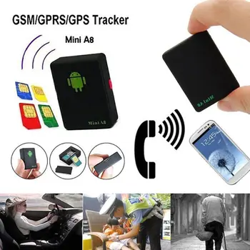 Интеллектуальное устройство определения местоположения Mini A8 с питанием от USB, ручной GPS, водонепроницаемая сигнализация, защита от потери, умный поиск домашних животных