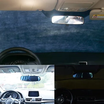 Использование в автомобиле SUV Изоляционный солнцезащитный козырек Жалюзи Солнцезащитный козырек внутри лобового стекла автомобиля