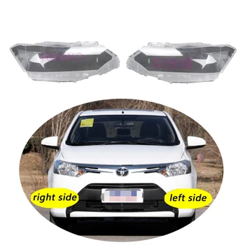 Использовать Для Toyota Yaris 2014-2016 vios Прозрачная Крышка фары Абажур Передней фары Абажур объектива