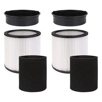 Картриджные фильтры HEPA с крышкой для пылесосов типа Shop-Vac Shop Vac 90304,90350,90333,90585 объемом 5 галлонов и выше для Влажной и Сухой уборки