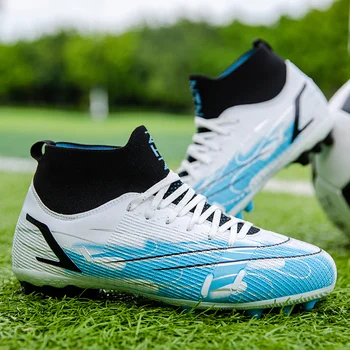 Качественная нескользящая обувь для американского футбола для футзала, футбольные бутсы Messi, бутсы Chuteira Campo, тренировочные кроссовки, женская обувь TF/ AG