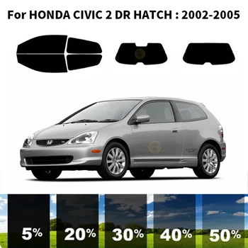 Комплект для УФ-Тонировки автомобильных окон с нанокерамикой Автомобильная Пленка для окон HONDA CIVIC 2 DR HATCH 2002-2005
