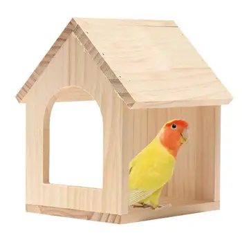 Креативная деревянная конструкция для вентиляции дома колибри, скворечник, Прочная коробка для птичьего гнезда, украшение для домашнего садоводства