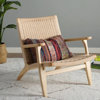 Кресло Для гостиной Lounge Relax Nordic Single Floor, современное кресло из ротанга, уличный дизайн, шезлонги для взрослых, товары для дома