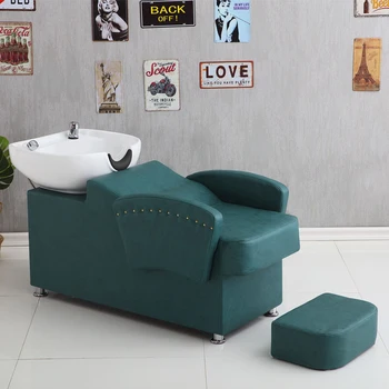 Кресло для шампуня для спа-салона красоты с циркуляцией воды, Профессиональное Роскошное кресло для мытья волос, раковина Cadeiras Furniture XY50SC