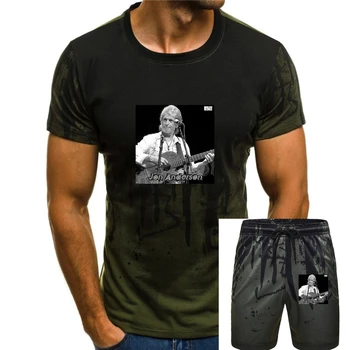 Легенда гитариста группы Yes Джона Андерсона, Черная футболка, Размер S-3XL