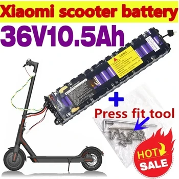 Литиевая батарея 36V 10.5AH 18650 10S3P 250 Вт ~ 600 Вт для электрического скутера Xiaomi Mijia m365