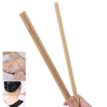 Массажная палочка из натурального бамбука, деревянная терапия, фитнес-палочка, массаж Гуа-Ша, Бамбуковая деревянная терапия, выемка грунта для всего тела, формирование красоты