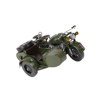 Металлическая модель мотоцикла, винтажная модель мотоцикла, игрушки для автомобилей, украшение для рукоделия, декор рабочего стола автомобиля для офиса, магазина, дома(