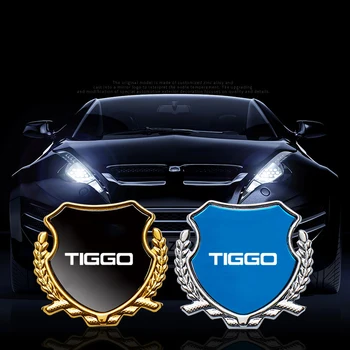 Металлические наклейки на значок автомобиля, наклейки для украшения окон автомобиля для CHERY TIGGO 3 4 5 7 PRO 8 автомобильные аксессуары