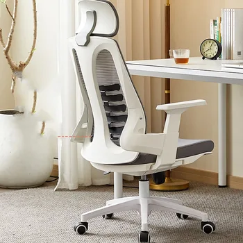 Мобильное офисное кресло для столовой с откидной спинкой Эргономичный Удобный офисный стул Lazyboy Дизайнерская мебель класса люкс Sillas De Oficina HDH