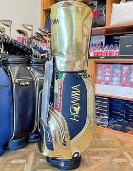 НОВАЯ мужская сумка для гольфа Honma Black Gold, высококачественная водонепроницаемая профессиональная сумка для гольфа