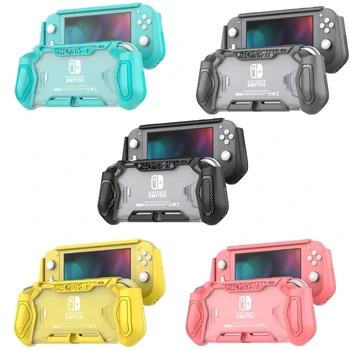 НОВИНКА для Nintendo Switch Lite, эргономичный нескользящий чехол-накладка для мини-консоли Nintendo Switch Lite, розовый