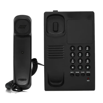 Настольный телефон с повторным набором фиксированного стационарного номера в домашних офисах, гостиничный настенный телефон
