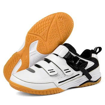 Новая обувь для настольного тенниса, мужская обувь для бадминтона, волейбола, высококачественная теннисная обувь, Большие размеры 35-46, кроссовки для пинг-понга, волейбола