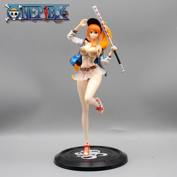 Новая подвижная кукла One Piece Figure Nami, Модная сексуальная фигурка бейсболистки, статуэтка, Аниме-модель, Игрушки для Хэллоуина, коллекционный подарок