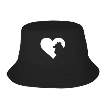 Новинка, шляпа-ведро для любителей померанского шпица, Джентльменская шляпа, Новая летняя шляпа с козырьком, шляпы для женщин, мужские