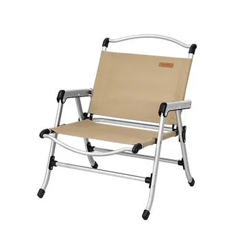 Новый складной стул для кемпинга на открытом воздухе, износостойкий, устойчивый к разрыву, прочный Алюминиевый Портативный стул Kermit для кемпинга