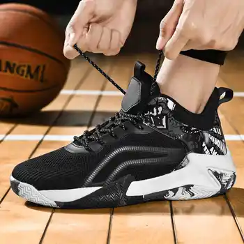Номер 34 Мужские спортивные ботинки черного цвета известного бренда, белые кроссовки с амортизацией, спортивная обувь, удобные кроссовки для бега, мужские теннисные