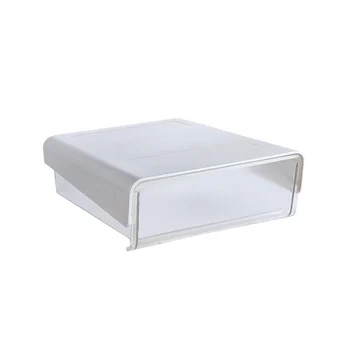 Органайзер для ящиков под столом Без перфорации, прочный Ящик для хранения продуктов под столом, белый