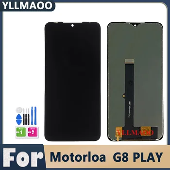 Оригинал Для Motorola Moto G8 Play XT2015 XT2015-2 ЖК-дисплей С Сенсорным Экраном, Дигитайзер В Сборе, Замена для G8 Play Frame