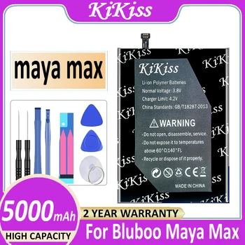 Оригинальный аккумулятор KiKiss 5000 мАч для мобильного телефона Bluboo Maya Max Bateria
