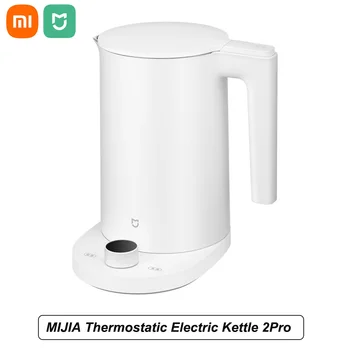 Оригинальный термостатический электрический чайник Xiaomi Mijia 2 Pro с интеллектуальным светодиодным дисплеем и бесступенчатой регулировкой температуры чайник