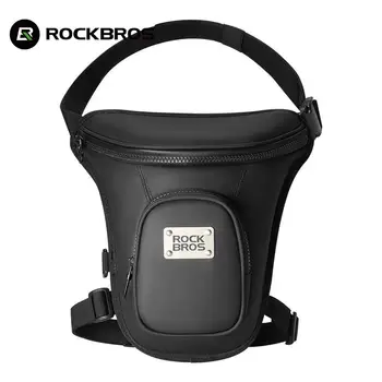 Официальная поясная сумка Rockbros для ног, кошелек для телефона для езды на мотоцикле, Водонепроницаемые Леггинсы, регулируемый пояс на бедрах, Поясная сумка
