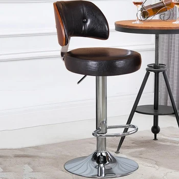 Парикмахерские уличные барные стулья Кухонные принадлежности Стульчики для кормления в гостиной Барные стулья с регулируемым акцентом Silla Nordic Furniture LJX35XP