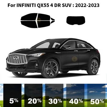 Предварительно Обработанная нанокерамика car UV Window Tint Kit Автомобильная Оконная Пленка Для infiniti QX55 4 DR SUV 2022-2023